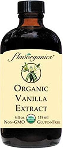 Flavorganics Vanilla Extract, 4 Ounce (8 Ounce)