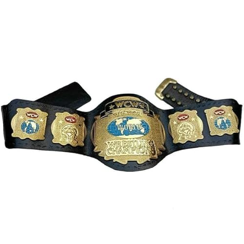 WCW WORLD TAG TEAM CHAMPIONSHIP BELT - WCW WORLD HEAVYWEIGHT TAG TEAM WRESTLING REPLICA TITLE CHAMPIONSHIP BELT 2mm