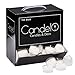 Produktbild Candelo 125er Set Hochwertige Teelichte Ambiente unbeduftet  1,7 x 3,8cm je Teelicht - Kerzen Teelichter Weiß - Kunststoff Hülle - in Spender Box