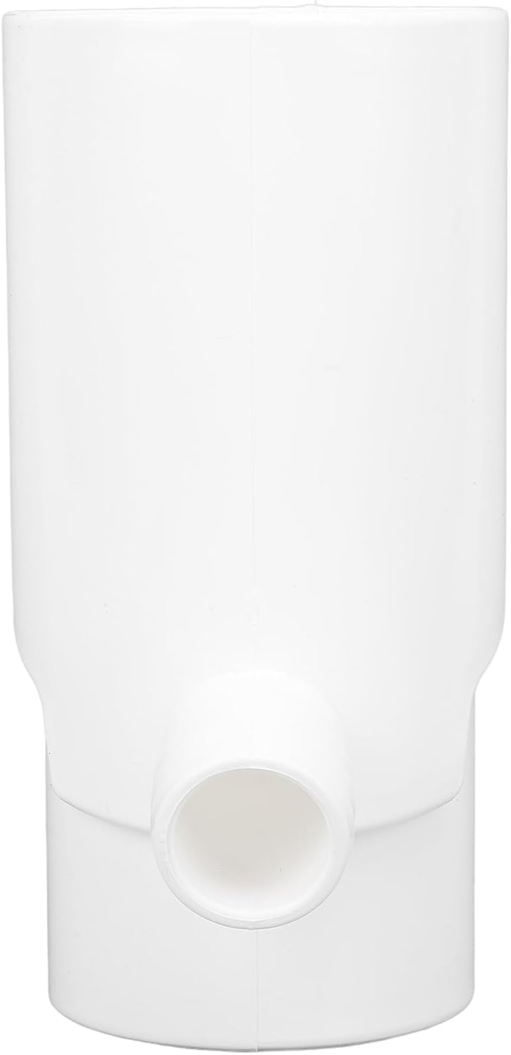 Rainwater Collection System, Rain Barrel Diverter Kit, Round Downspout Diverter, Rain Diverters Tool for Downspout, Diverting Water, Recycle Rainwater (White)