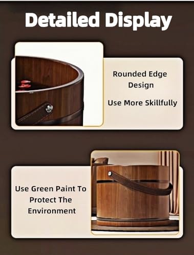 Masajeador Spa de Pies de Madera Wcxixo miniatura 5