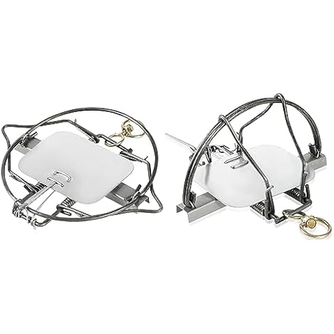 2 Pack Animal Traps Small Medium Animal Outdoor Spring Trap (2) Cover