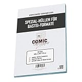  Comic Concept Spezial-Hüllen (ohne Lasche) für Bastei-Formate (189 x 278 mm)