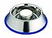 Indipets Slow Feed Stainless Steel Dog Bowl Large