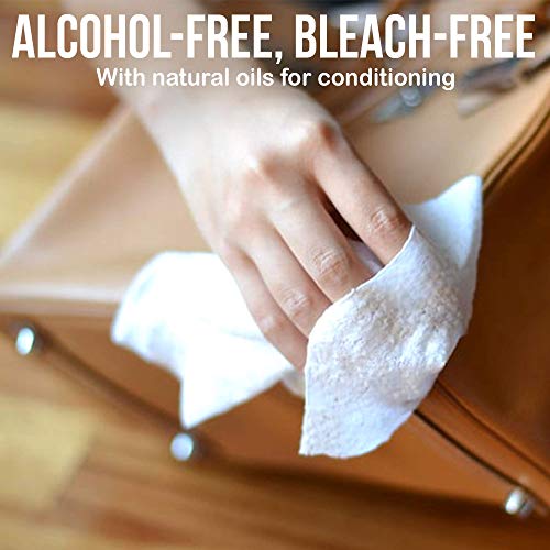 Jj Care Leather Wipes For Car Seats [Pack Of 120] Leather Cleaning Wipes + Free Microfiber Cloth, Leather Car Seat Cleaner, Leather Wipes For Couch, Car Interior, Furniture, Shoes And Purses #TOP4