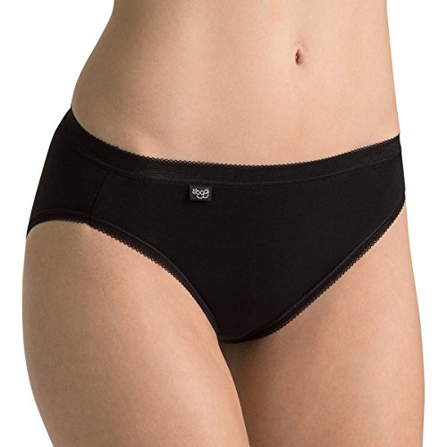 Culotte Sloggi femme pour le travail et le sport slip noir confortable 42 FR