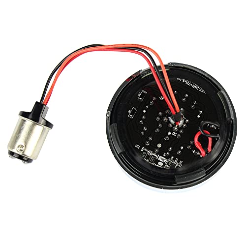 2 Peças Motocicleta 1157 Anel De Fogo Led Pisca Luzes De Freio Para Harley Davidson FLST FLHT FXD FX