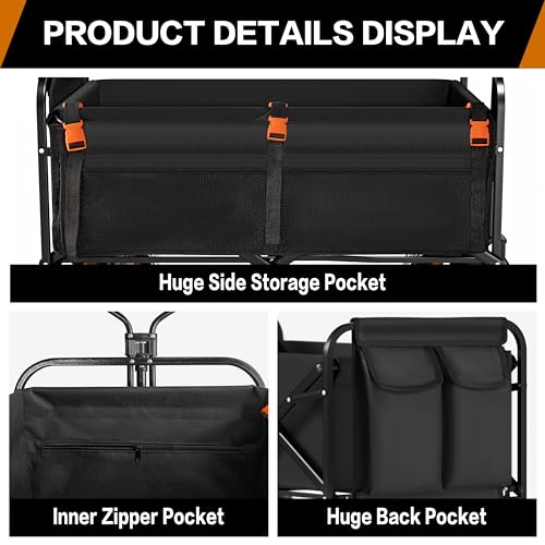 Highpro PLG-CFW003 Heavy-Duty Folding Beach Cart thumb #3