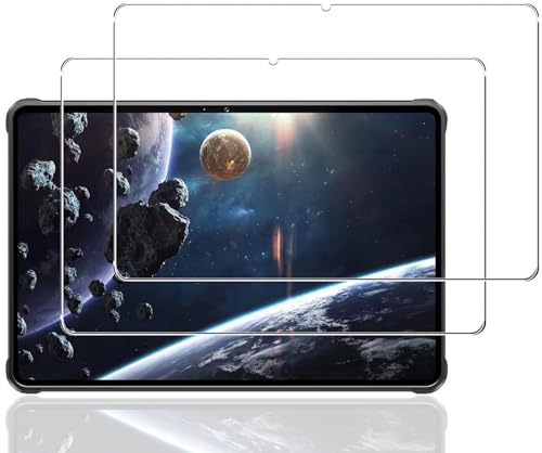 [2���Z�b�g] For OUKITEL RT8 �t�B���� �����K���X�ی�t�B���� �yZENGZOUZ�z 11�C���`�^�u���b�g�K���X�ی�t�B���� �t���ی�t�B���� �w��h�~ �C�A�h�~ �����ߗ� �\�ʍd�x9H �����z�� 2.5D���E���h�G�b�W���H ?OUKIT