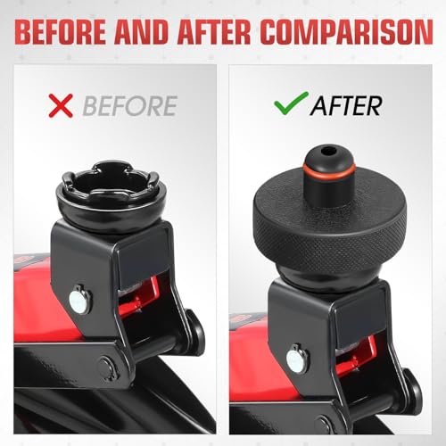 Image of DNA MOTORING 4pcs Lifting Jack Pads Compatible with 2013 to 2026 Tesla Model 3 /Y /S /X, Tesla Floor Jack Adapters for Protects Battery /Chassis, w /Storage Case, TOOLS-00628