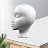 Female Styrofoam- Foam Mannequin Head Stand Model Display Wig Polystyrene Mannequin Manikin Head Polystyrene Head Female Dummy Mannequin Head For Hats Wigs Sunglasses Displays White #4