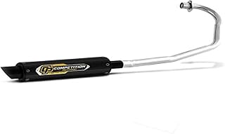 Pro Tork Escapamento EvolutionPro Esportivo Competition EvolutionTitan 125 95 Ate 99 (Cromado) Preto