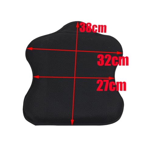 Evita el asiento caliente de tu motocicleta con este cojín de aire universal 6