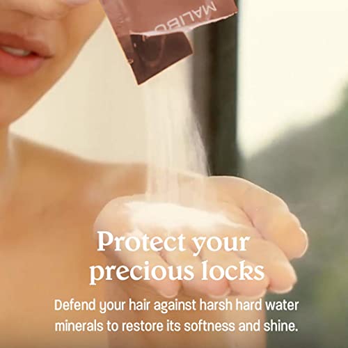 Malibu C Hard Water Wellness Hair Remedy - Vegan Hair Treatment To Eliminate Brassiness, Discoloration & Mineral Build Up - Contains Vitamin C Complex, Restores Body, Volume & Radiant Shine (1 Packet) #TOP3