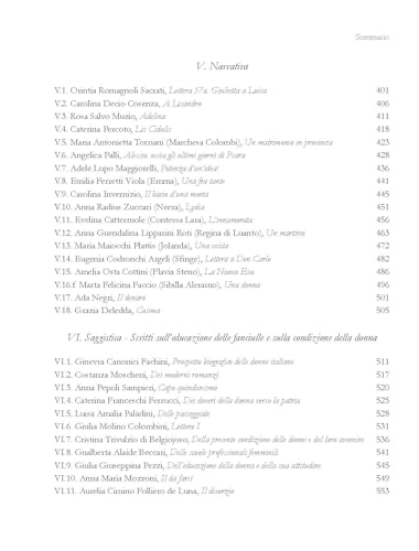 Scrittrici Italiane Tra Otto E Novecento. Un'antologia: Diari, Memorie, Lettere, Viaggi, Teatro, Poesia, Narrativa, Saggistica, Biografie, Giornalismo - 6