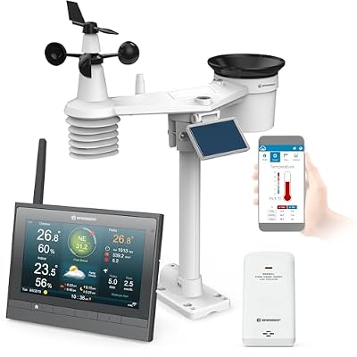 Bresser MeteoChamp Estación meteorológica radiocontrolada con sensor exterior alimentado por energía solar. Centro meteorológico inalámbrico HD WLAN 7 en 1 incl. anemómetro y pluviómetro | Ya disponible en tu tienda friki favorita! En mundofriki.es! Bresser MeteoChamp Estación meteorológica radiocontrolada con sensor exterior alimentado por energía solar. Centro meteorológico inalámbrico HD WLAN 7 en 1 incl. anemómetro y pluviómetro | Ya disponible en tu tienda friki favorita! En mundofriki.es!