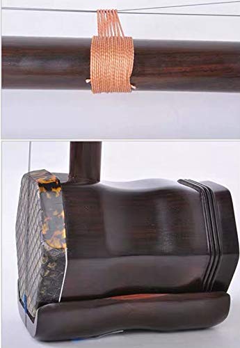 Landtom Old Rosewood（From Ming And Qing Dynasties) Erhu Chinese 2-String Violin Fiddle Musical Instrument + Free Accessories，Concert Level Erhu #TOP4