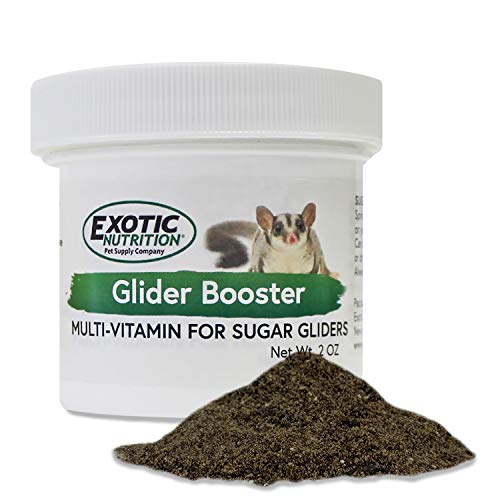 Glider Booster (2 oz.) - Complete Multivitamin - Powdered Vitamin & Mineral Supplement for Pet Sugar Gliders