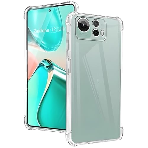 Voltup �X�}�z�P�[�X ASUS Zenfone 12 Ultra 5G�Ή� �N���A �ϏՌ� Zenfone 12 Ultra 5G �P�[�X �J�o�[ MIL�K�i �Ռ��z�� ���� ���菝�h�~ ����~�� ���΂ݖh�~ �y�� TPU�f��