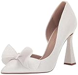 Betsey Johnson Women's Nobble Pump, Ivory, 9.5