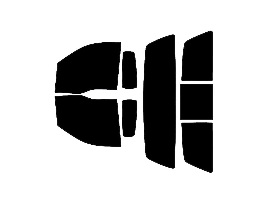 Rvinyl Window Tint Kit Compatible with Ford F-150 2004-2008 (2 Door) - Complete Precut Kit - 5%