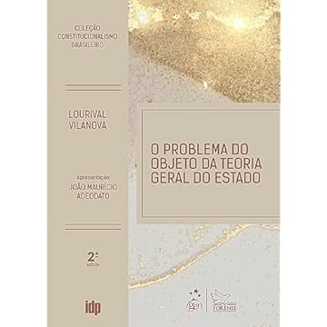 Capa do livro O Problema do Objeto da Teoria Geral do Estado - Coleção Constitucionalismo Brasileiro