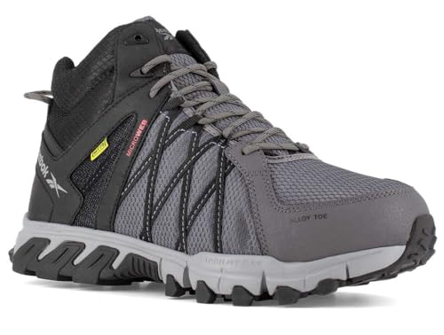 Reebok Work Trailgrip Work Hiker Alloy Toe Womens Boot 8 CD US GreyBlack