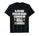 Mais Häckseln T-Shirt I Geschenk zur Maisernte