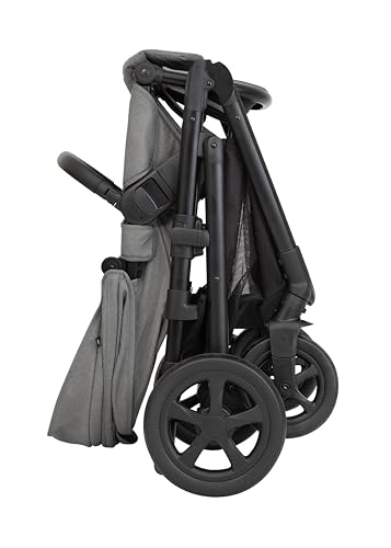 Miniatura 7 de Graco Near2me Dlx Stylish Trio - Funda Para Lluvia, Capazo Y Asiento De Coche, Adecuado Desde El Nacimiento Hasta Aprox. 4 Años 22 Kg , 3 Ajustes De Altura Slide2me, Color Ceniza