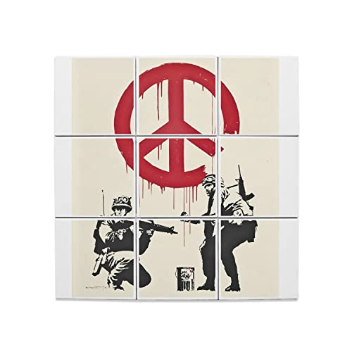 Carreaux Céramique Banksy Peinture Street Art de Prestige 60 x 60 cm