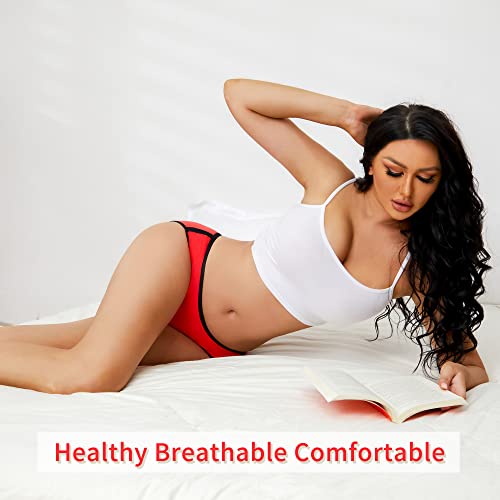 Ya Style Underwear Women Cotton, Stretch Mid/Low Waisted Panties For Women, Briefs Cotton Underwear, Plus Size Cotton Panties, Soft Comfortable Women's Hipster Panties, Underpants S-5Xl Plus Size #TOP4