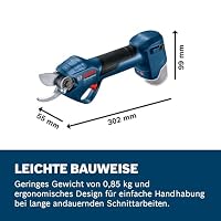 Bosch Professional 12V System Astschere GGP 12V-25 (bis zu 4.500 Schnitte pro Akkuladung, bürstenloser Motor, 25-mm-Schnitte) – Ansicht 6