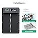 SMILE FOREST Automatic Chicken Coop Door with Light Sensor & Timer Control - Multi-Mode Chicken Door Opener with Solar Charging