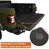 u-Box Gladiator Tailgate Mat Panel Table Cover for Jeep Gladiator JT 2020 2021 2022 2023 2024 2025 2026, Plastic Camping Desk Cutting Board