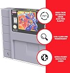 SNES Games Cartridge Protector Compatible for Super Nintendo SNES Games Cartridge - 0.40 MM Compatible with Super Mario, Tales of Phantasia, Zelda, Star Fox, Donkey Kong (Pack of 25)