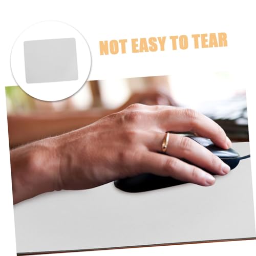 Tapis de bureau en caoutchouc de 45 x 55 cm avec surface lisse - 5
