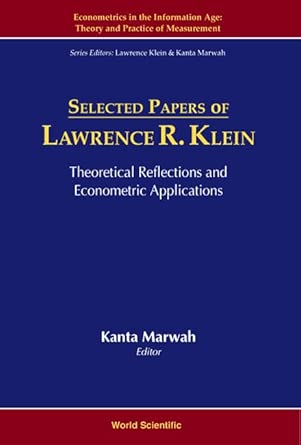 Selected Papers of Lawrence R.Klein book cover