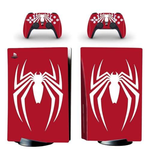 Image of PS5 Skin Protector for Console Wrap Sticker Skin with 2 Wireless Controller Decal Sticker (A)