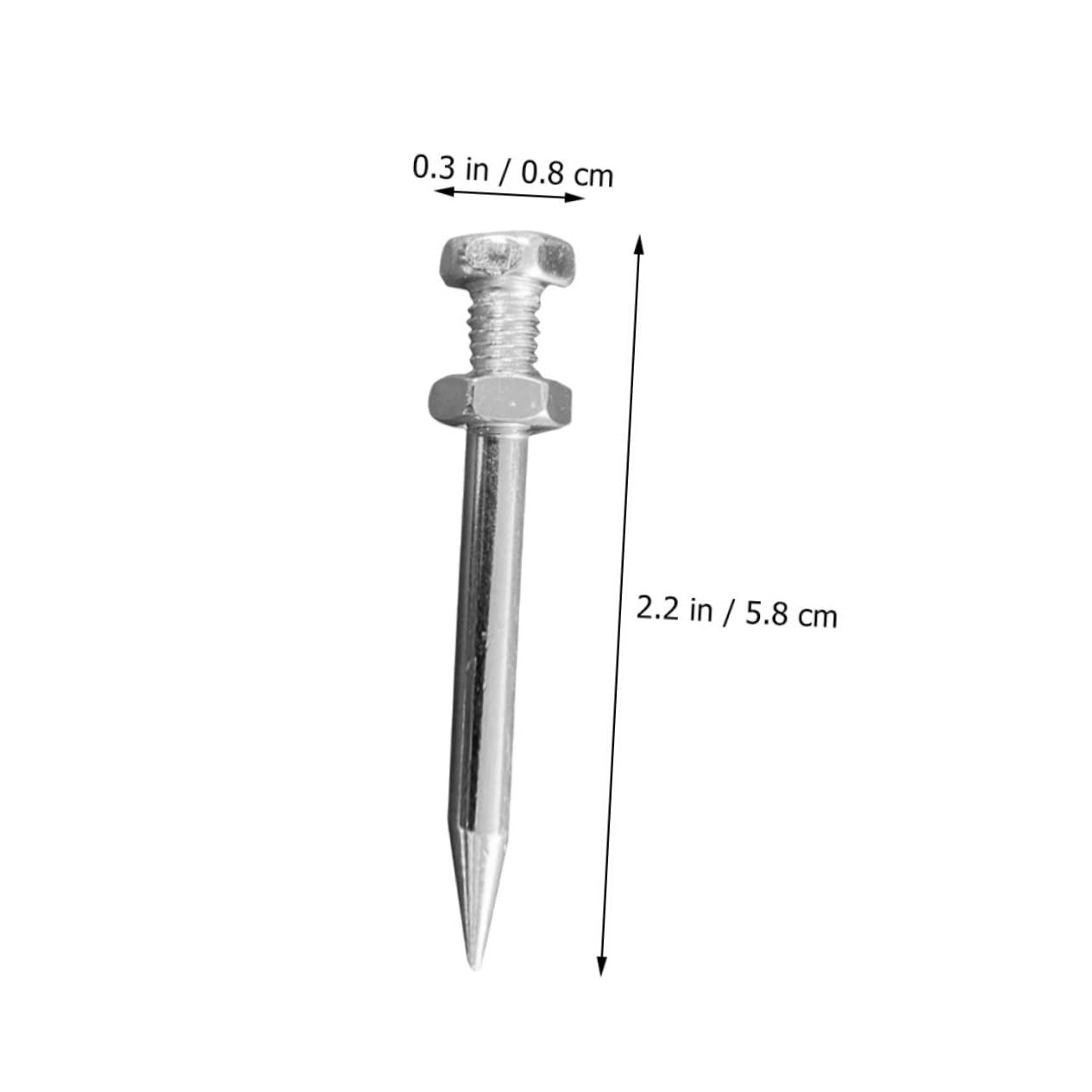 SOLUSTRE Garden Stake Aerator for The Lawn 20pcs Lawn Aerator Shoes Turf Spike Accessories
