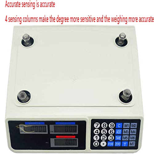 Báscula Electrónica Comercial 30 Kg x 0.2 Kg miniatura 3