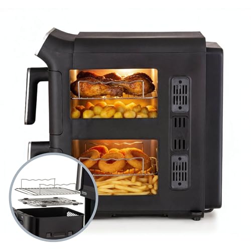 Ariete Friggitrice 4640 Air Fryer Vertical Duo Nero