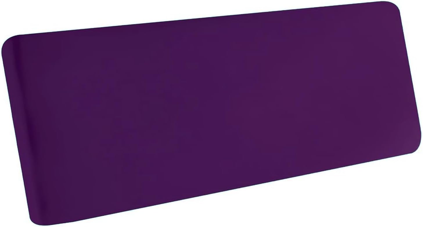 UNBBRRL Stretch Velvet Couch Cover Sofa Slipcover for Seat Cushions Backrest Chaise Lounge Couch Cushion Covers to Protect from Kids and Pets (Purple,Large 3 Seater)