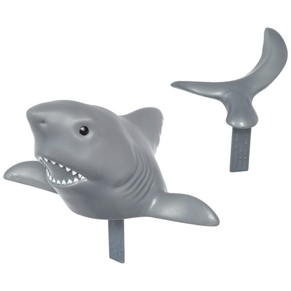 Shark Cake Topper and 12 Shark Fin Cupcake Picks