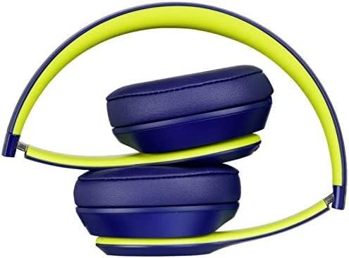 Beats by Dr. Dre Solo3 Wireless On-Ear Headphones Pop Collection - (Pop Indigo) (Renewed)