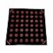 Produktbild Jägermeister Tuch Halstuch Bandana Tischdecke Kopftuch schwarz orange 68 x 68 cm - 100 Prozent Polyester