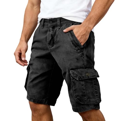 Pantalon court décontracté stretch résistant pour homme actif
