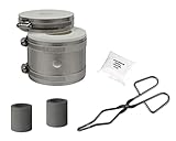 PMC Supplies LLC Basic Kwik Kiln Propane Metal Melting Furnace Set II Mini Gold Gas Furnace Melt Melts Gold Silver Copper 5-10 Mins