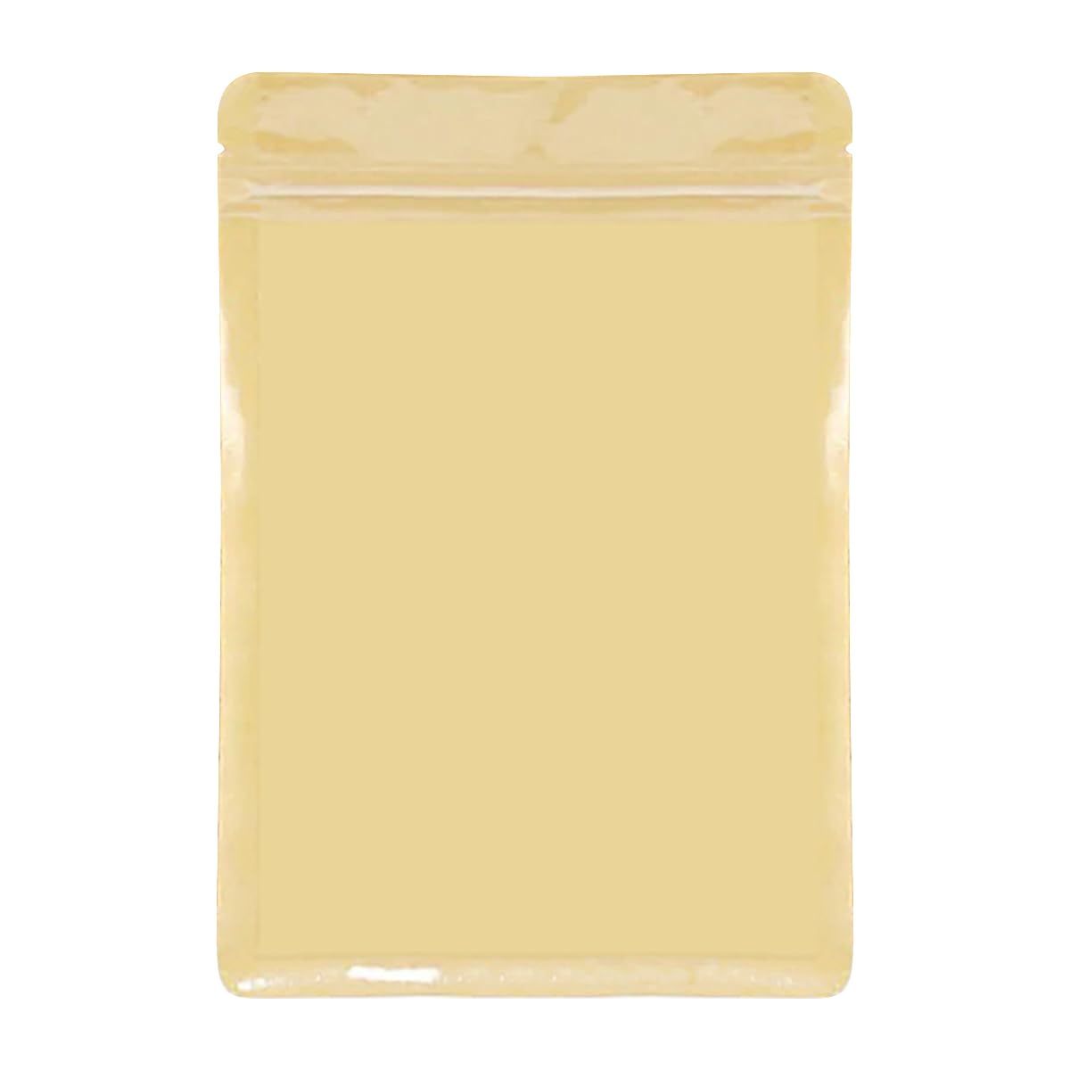 Bolsas de papel kraft resellables con ventana transparente reutilizables de 9 x 14 cm