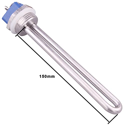 image for DERNORD 12V 300W DC Immersion Heater Submersible Water Heater Element 