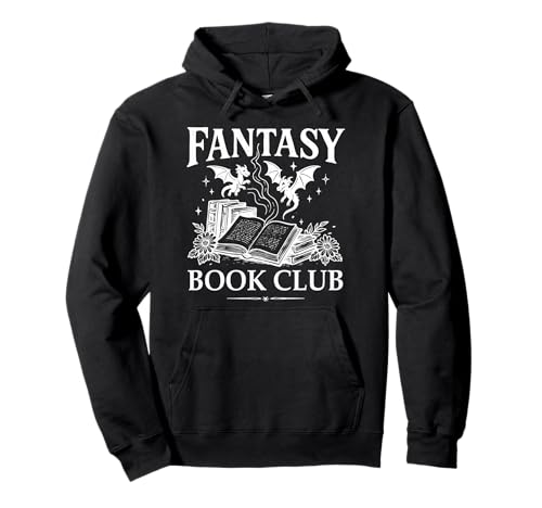 Fantasy Book Club Dragon Books and Dragons in My Fantasy Era Sweat à Capuche